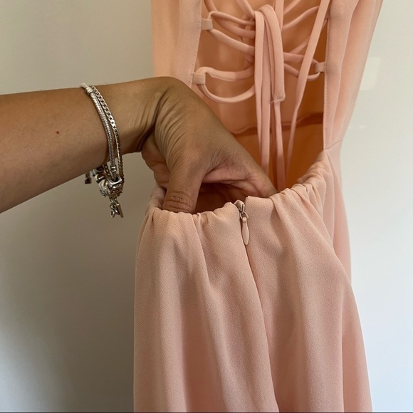 Lulus strappy backless skater dress - Picture 5 of 11